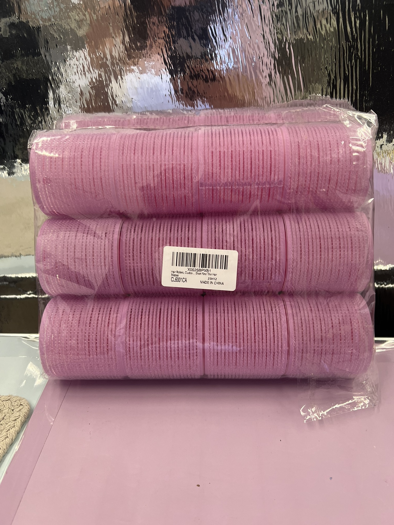 Pink Hair Rollers
