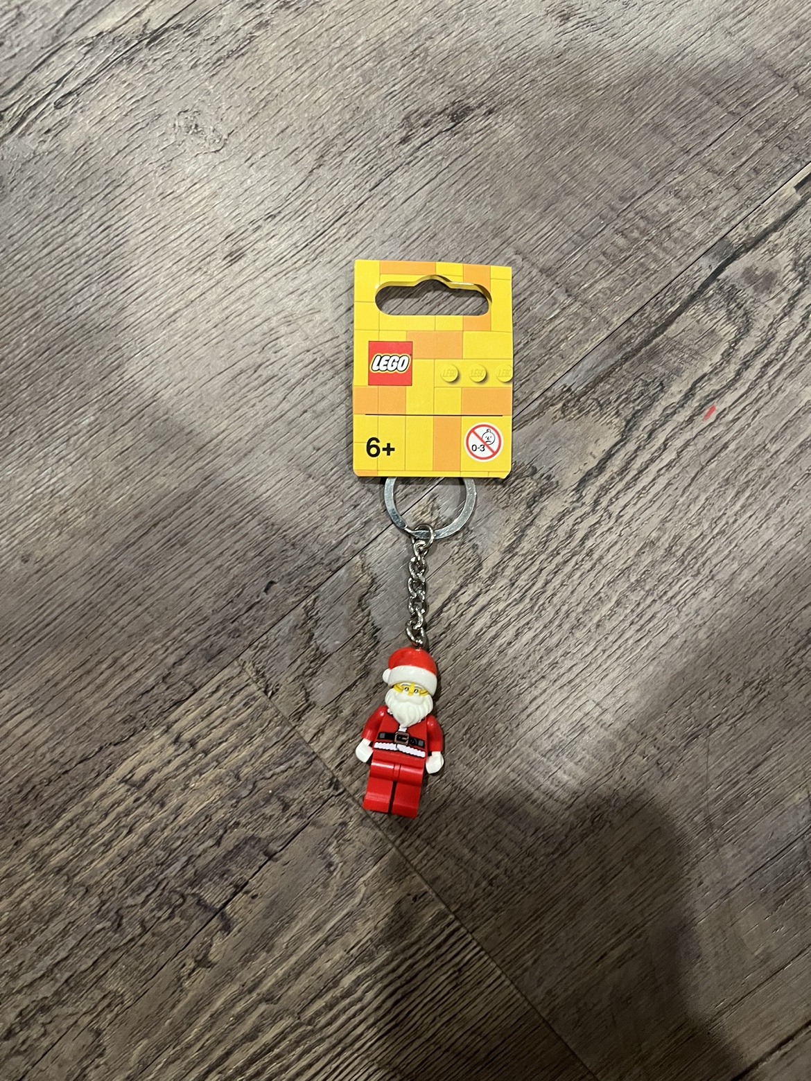 (Offer) LEGO Santa Keychain
