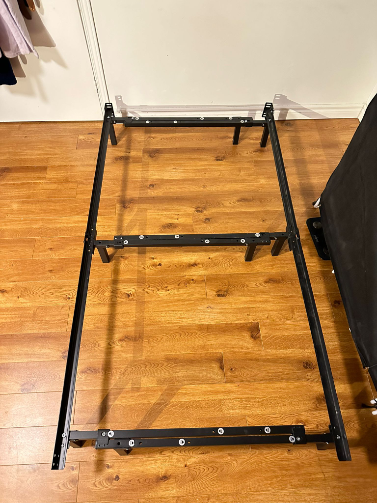 Bed Frame with Slatted Base adjustable - photo 4