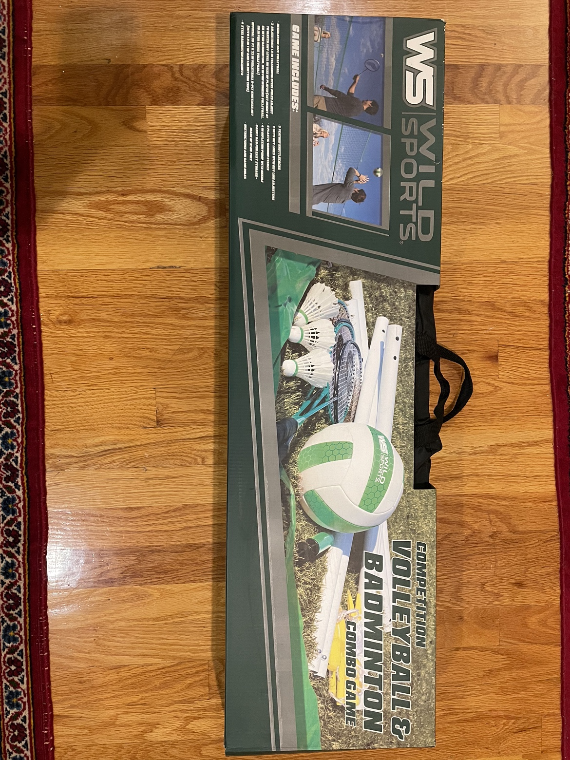 Wild Sports Volleyball and Badminton Combo Game