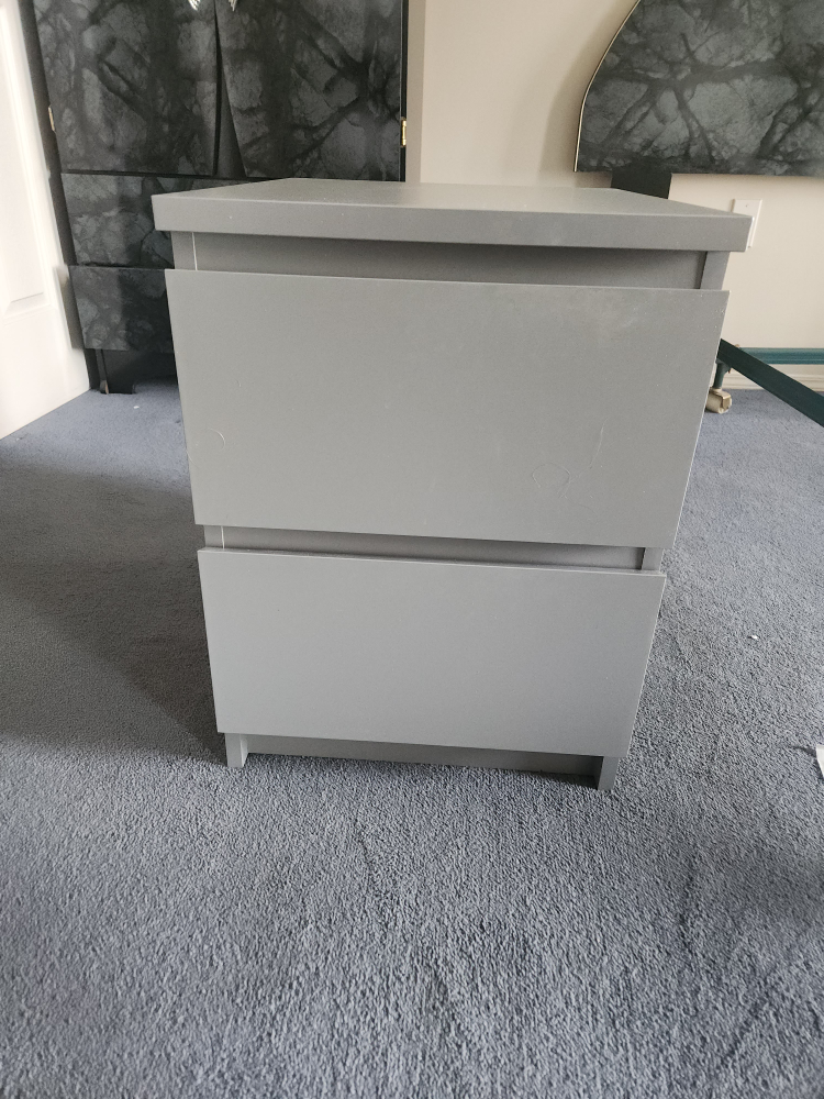 Grey Nightstands (Set of 2)
