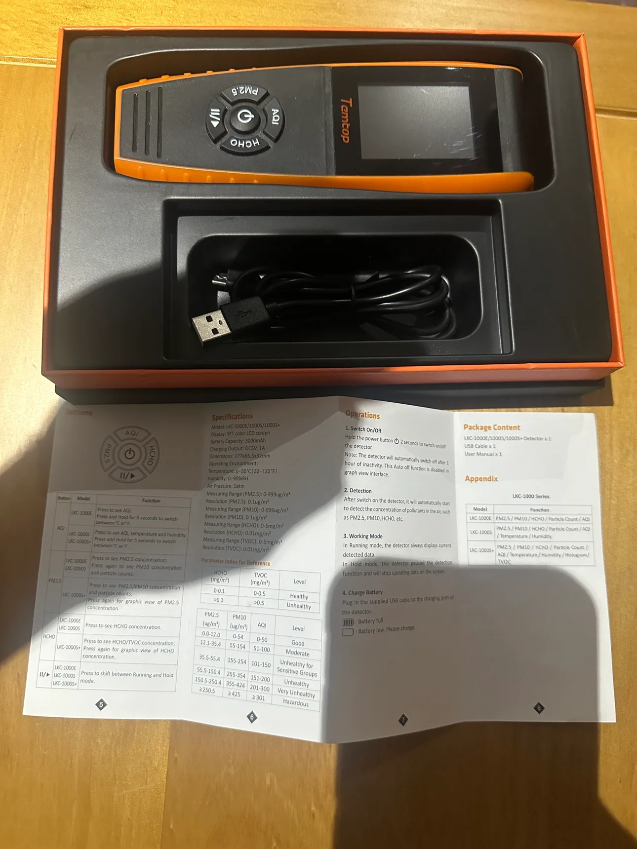 Brandnew Air Quality Monitor image indicator(2)