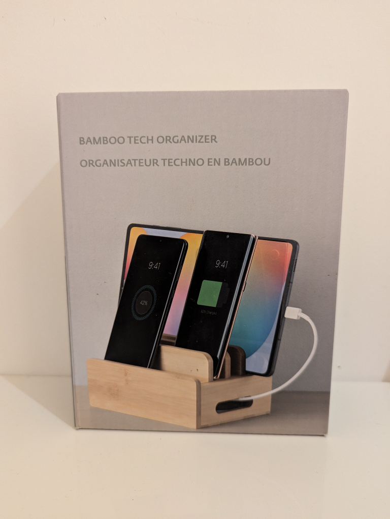 Bamboo Tech Organizer