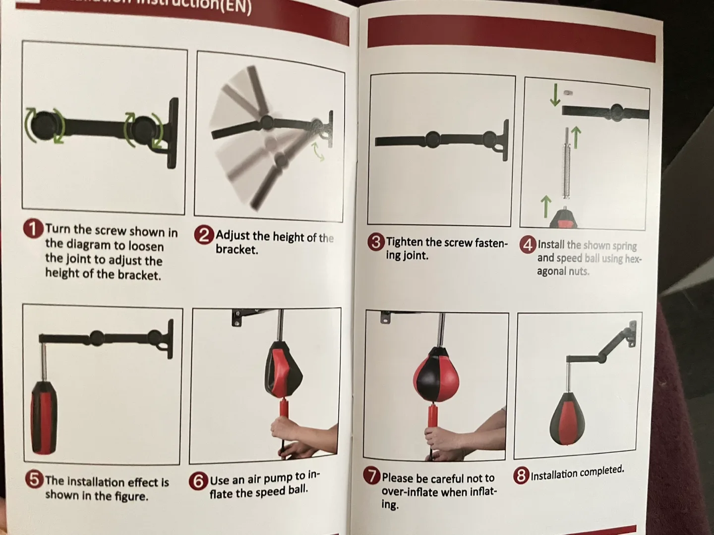Boxing Speed Bag image indicator(4)