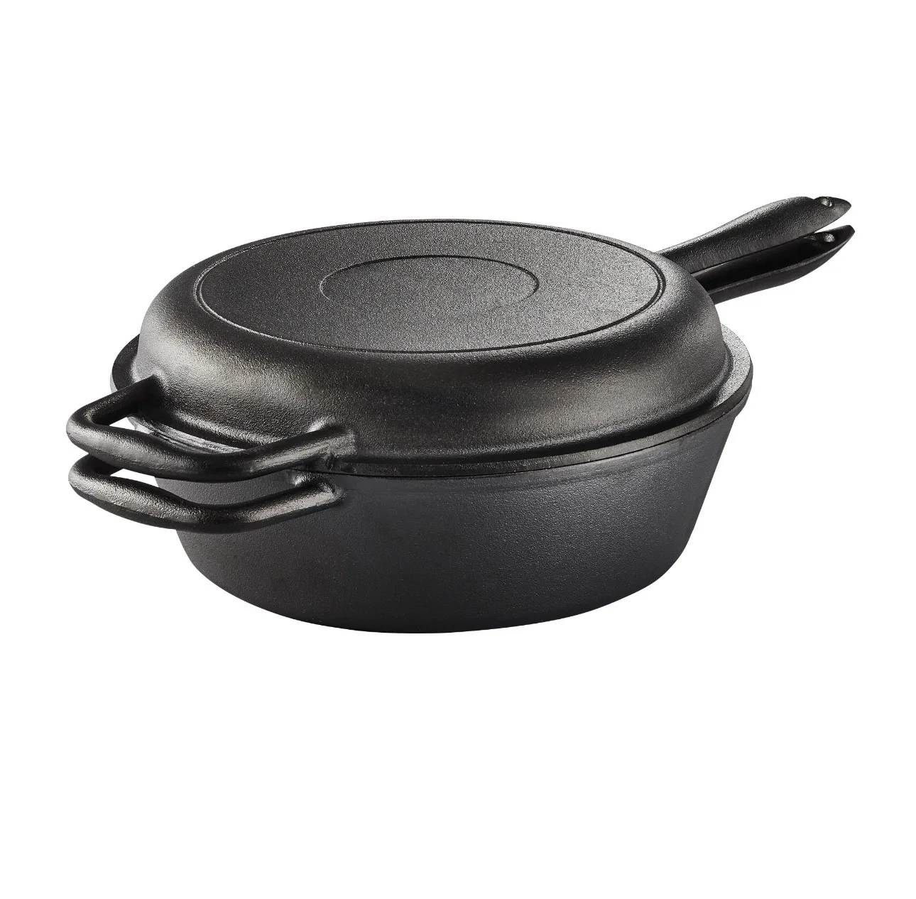 Lagostina cast iron skillet combo - 2 piece thumbnail
