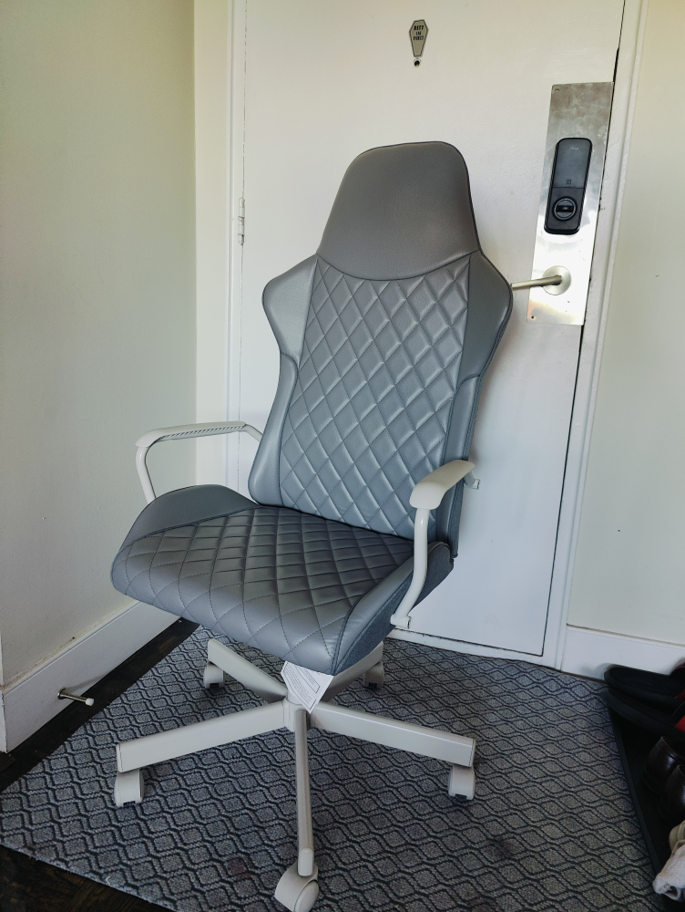 UTESPELARE Gaming chair, Bomstad gray - photo 5