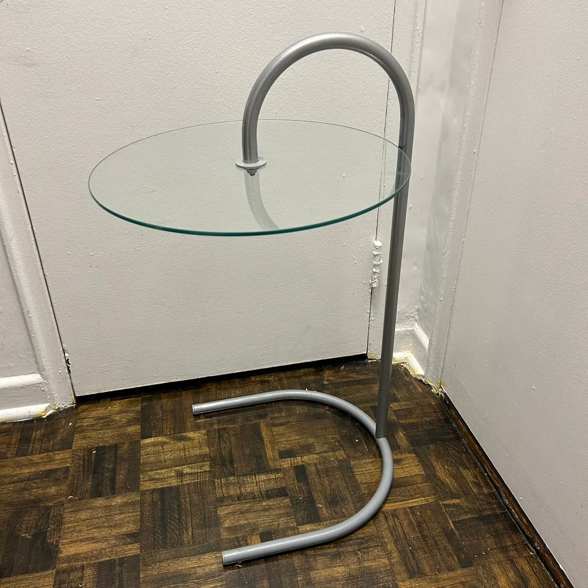 Vintage 80s Design IKEA Ry Glass Side Table
