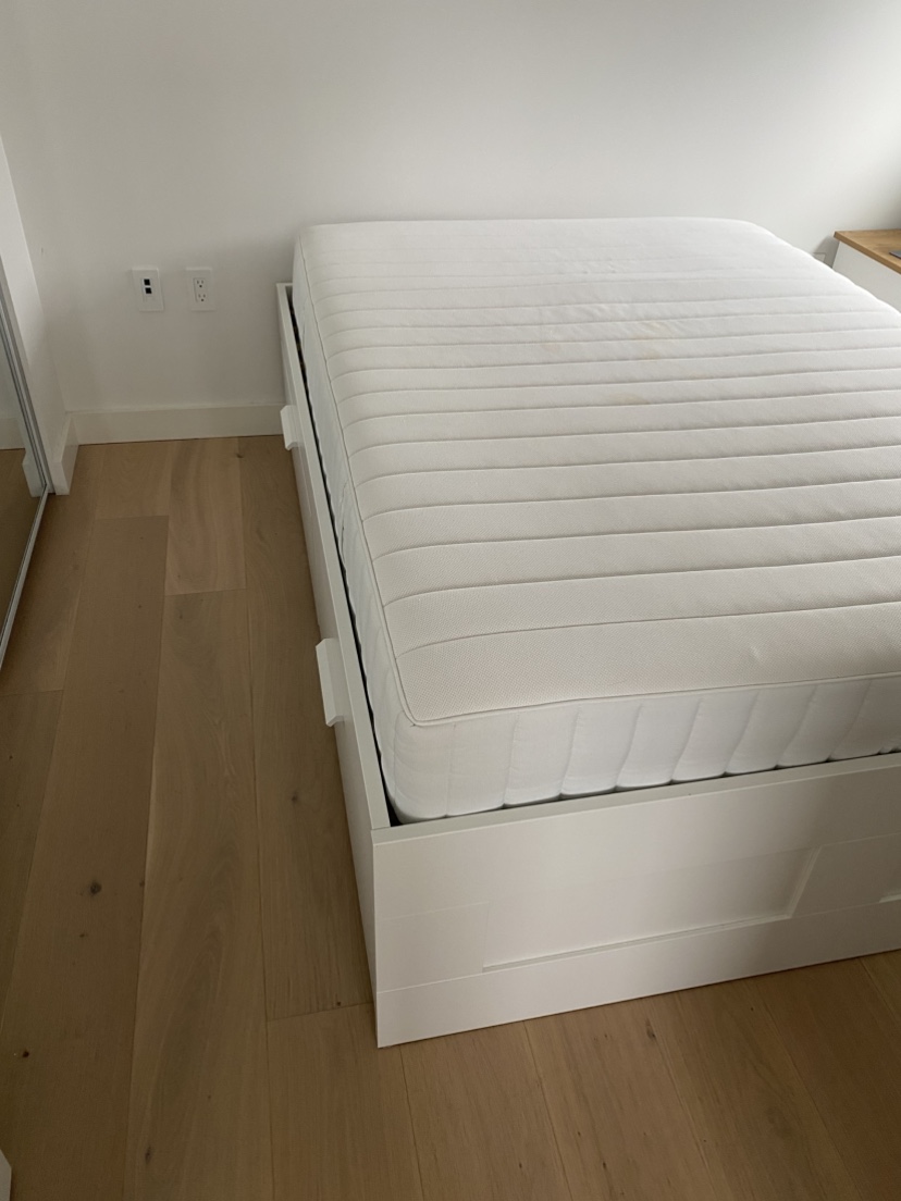 IKEA Bed Frame with Storage with or without mattress - photo 3