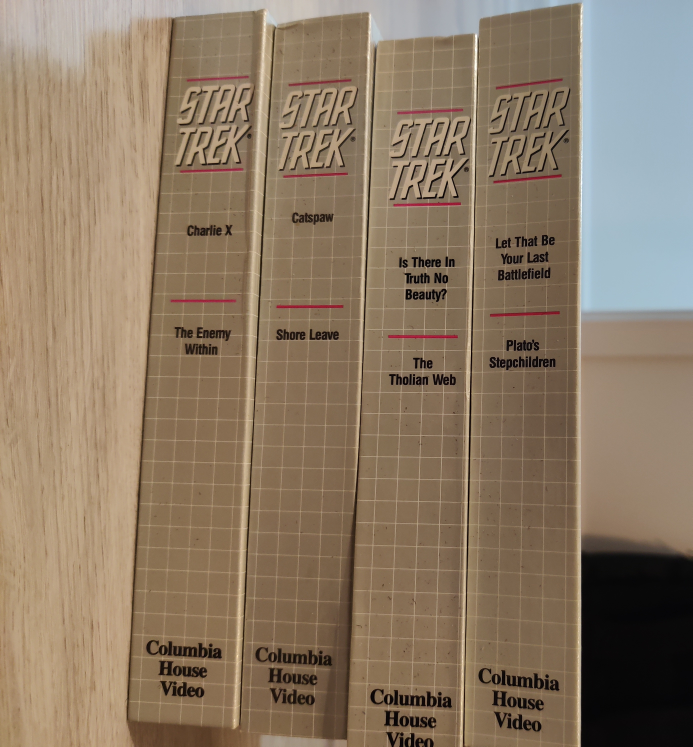 Star Trek vhs tapes - photo 2