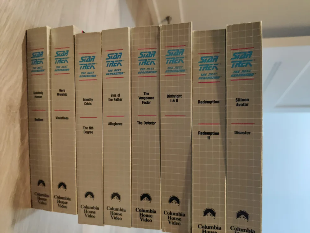 Star Trek vhs tapes image indicator(3)