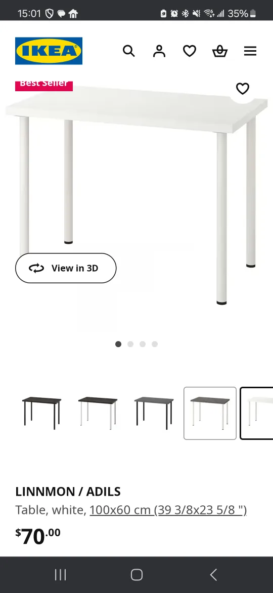 White Table image indicator(10)