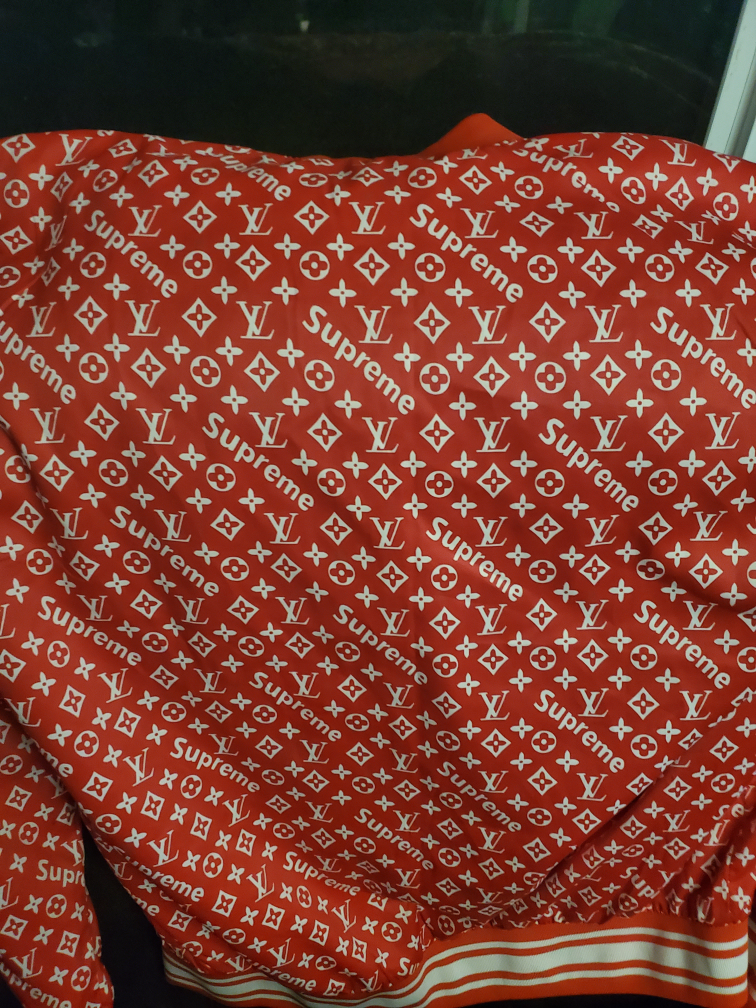 Supreme Red Bomber Jacket - photo 3