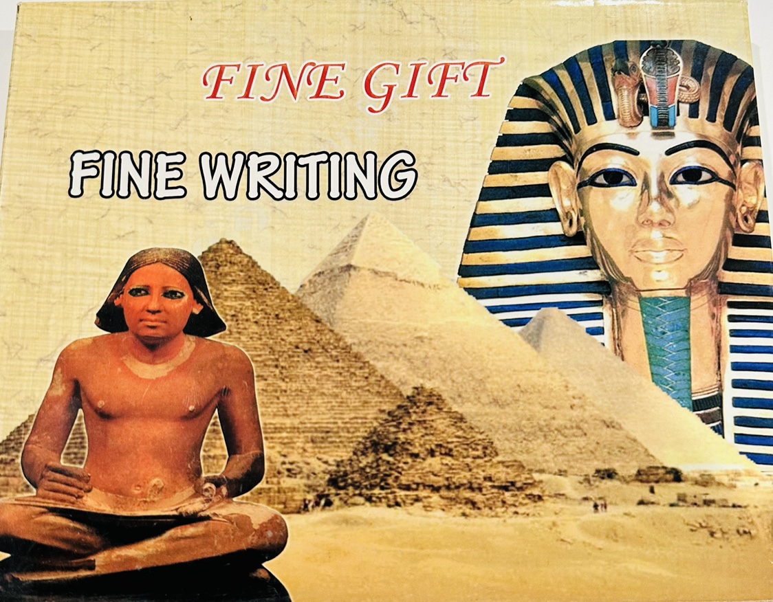 FREE - Six Egyptian-Themed Pens in Gift Box