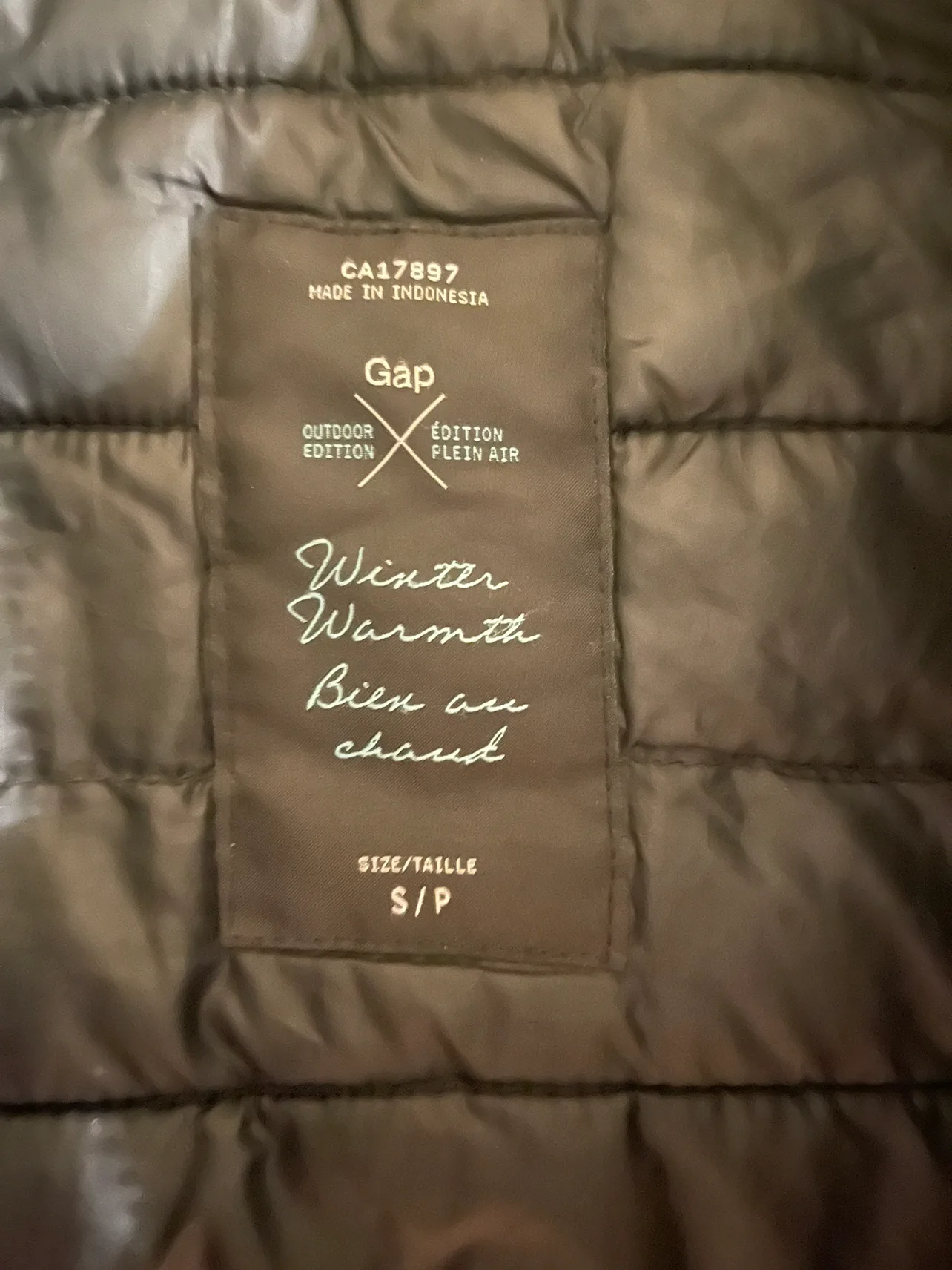 Gap Puffer Jacket image indicator(2)