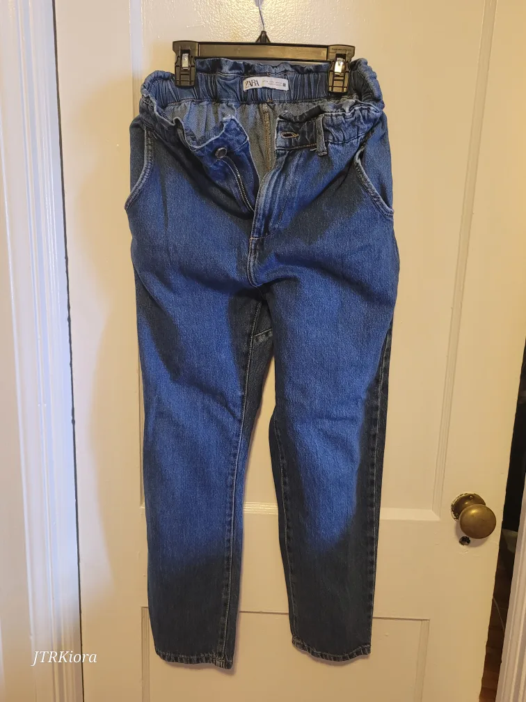 FREE:   Zara Blue Denim Jeans image indicator(2)