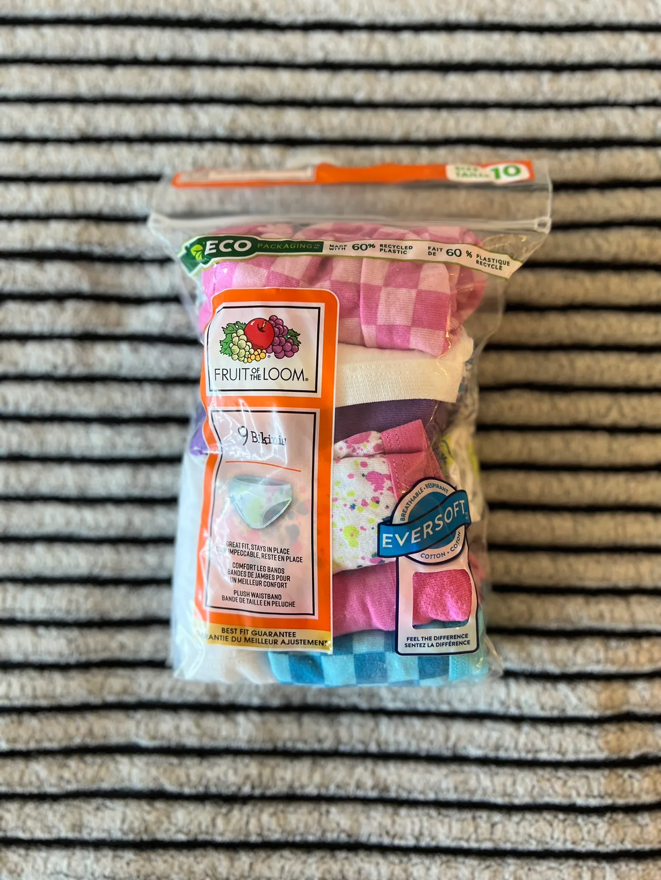 Fruit of the Loom Girls' Underwear 9-Pack thumbnail
