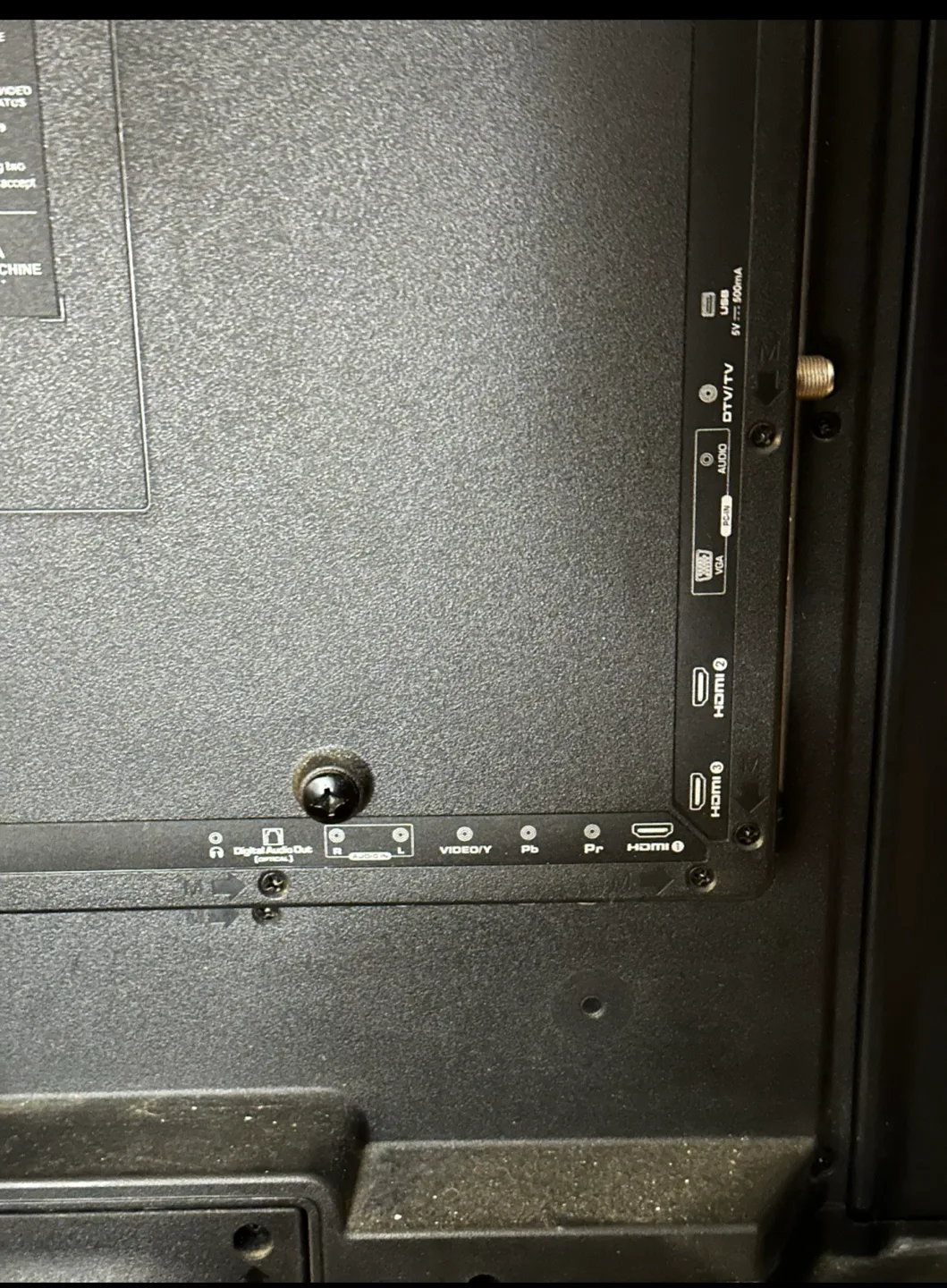 Element 40 inch LED TV image indicator(4)