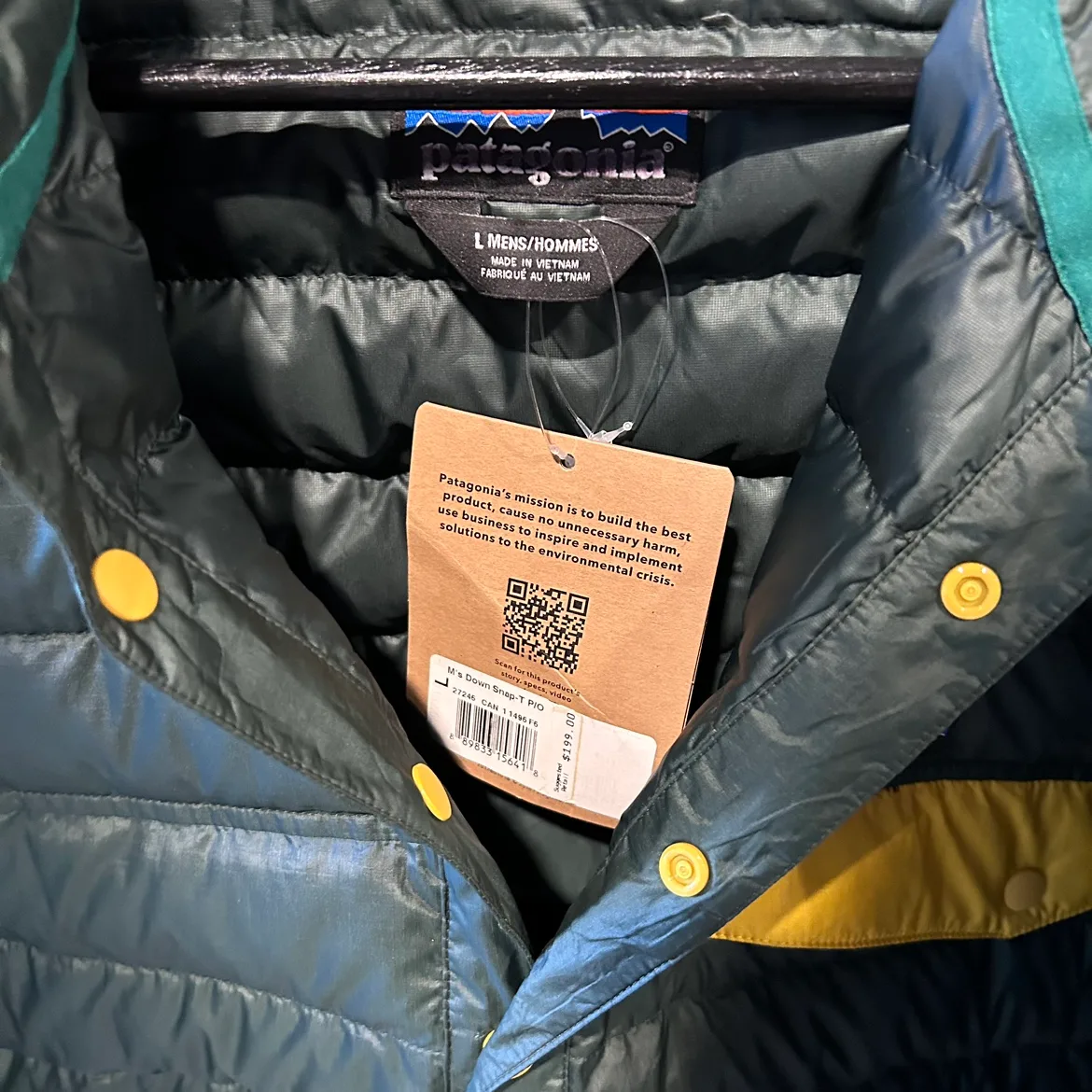 Patagonia Men's Down Sweater Pullover - Size Large image indicator(3)