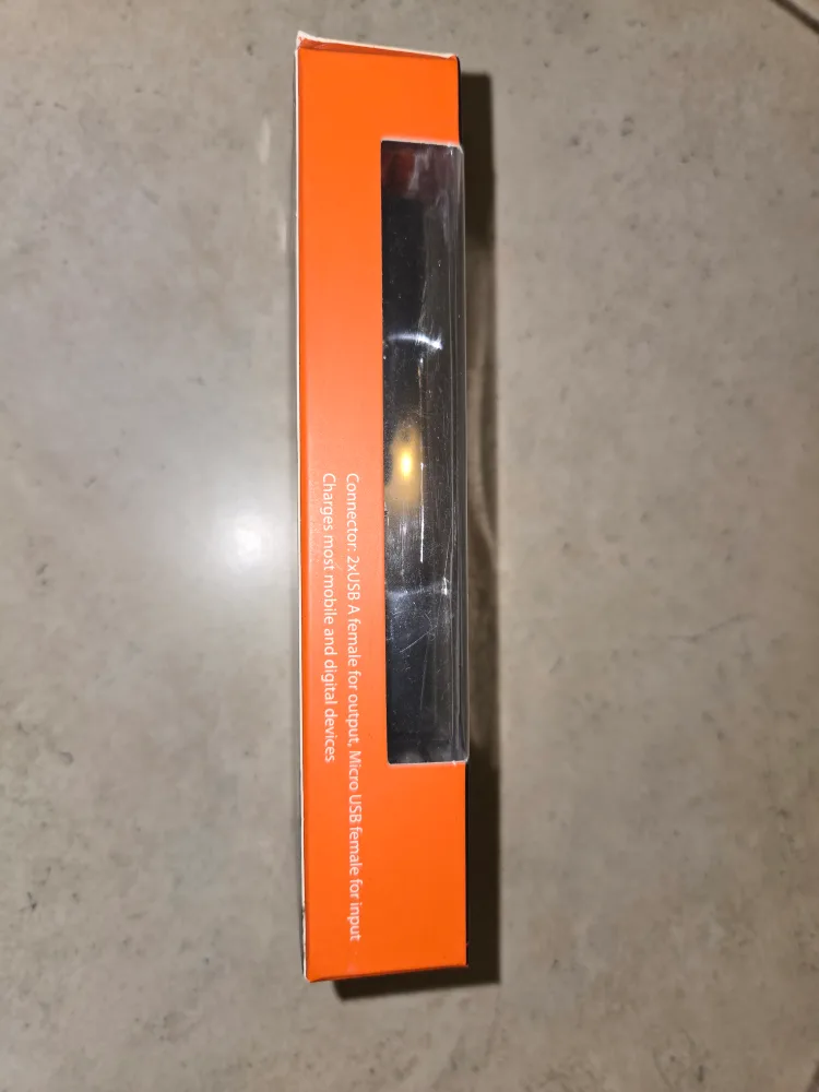 BNIB Blackweb Power Bank Charger 10050 mAh image indicator(3)