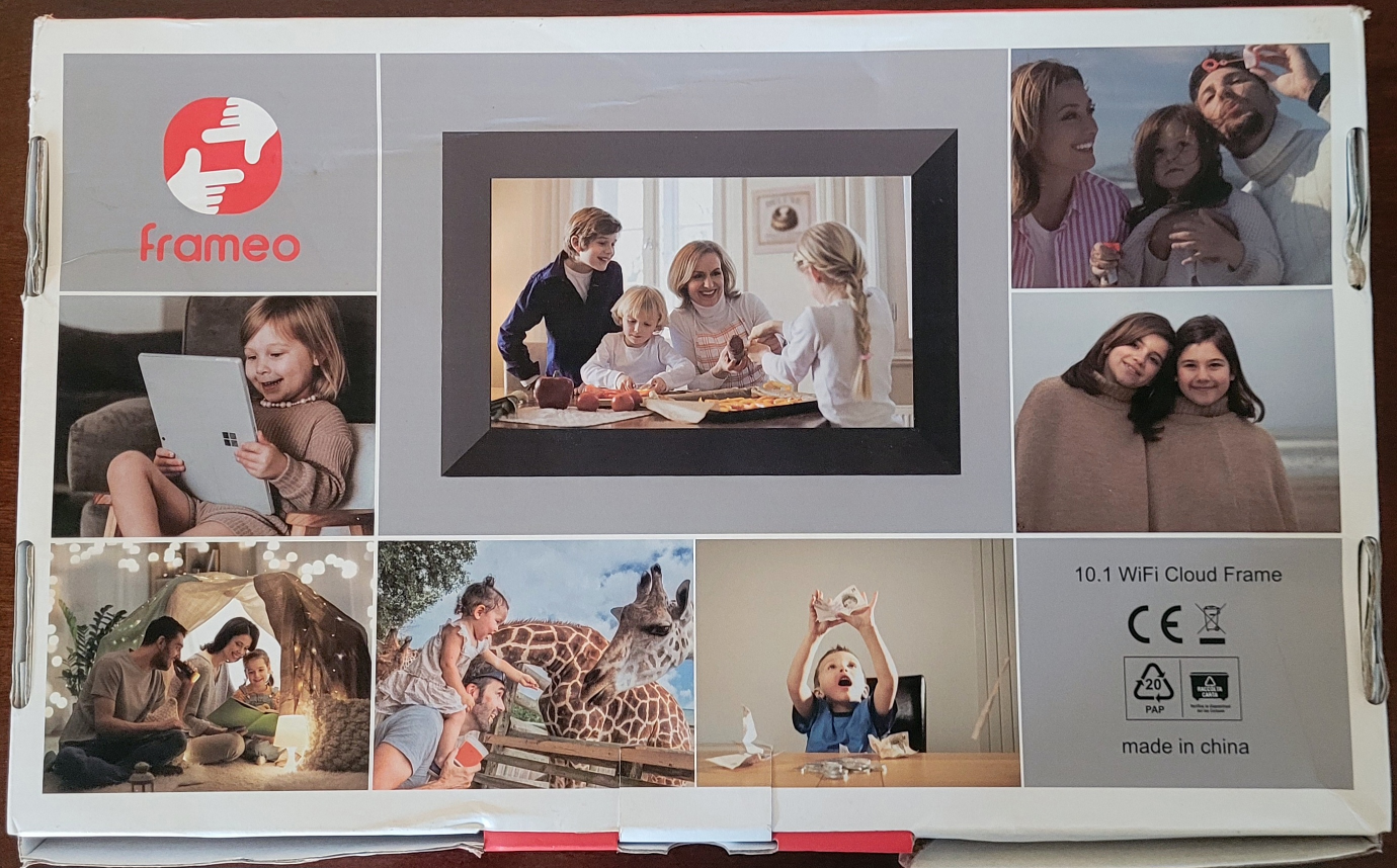 Brand New 10.1 inch Frameo WiFi Cloud Digital Photo Frame - photo 2