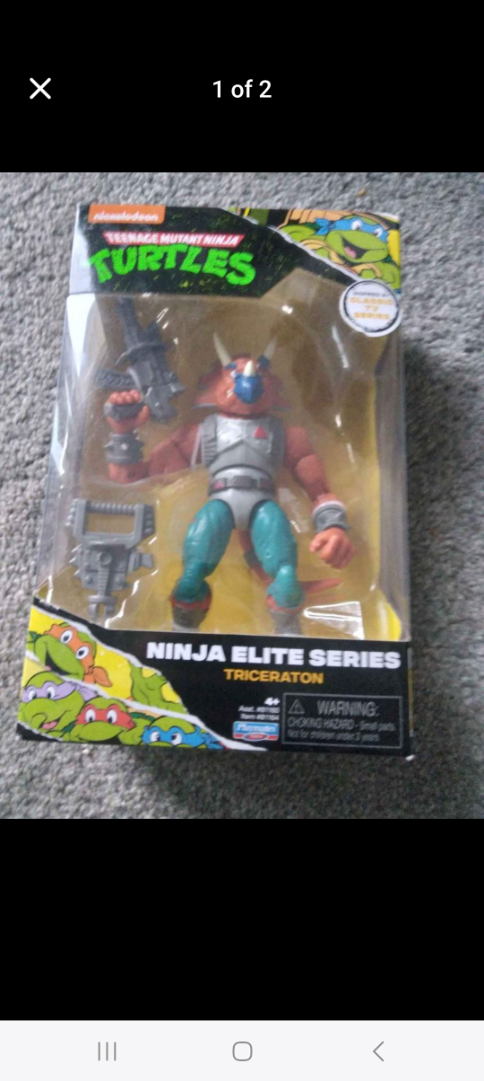 Teenage Mutant Ninja Turtles Triceraton Action Figure