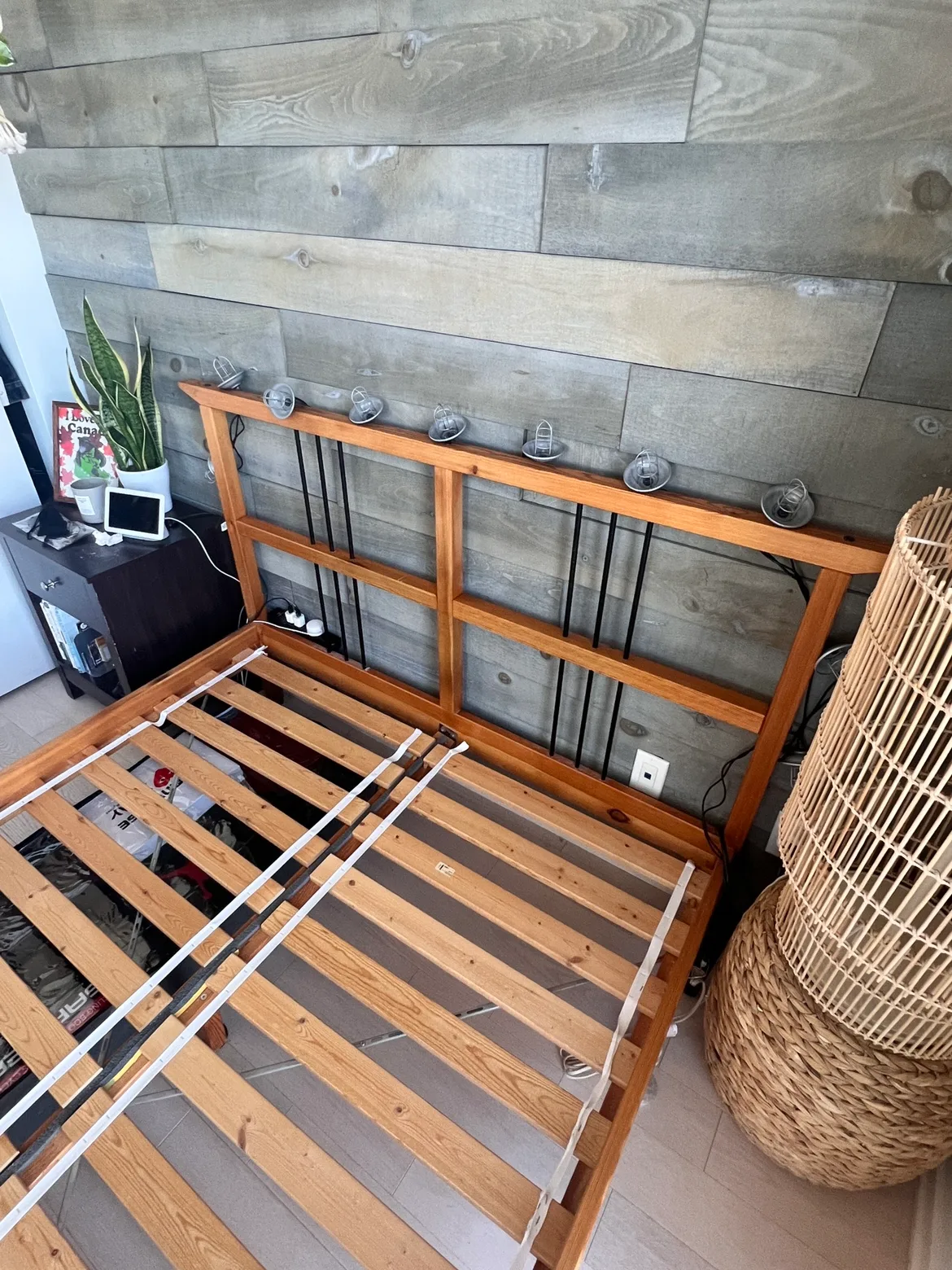 IKEA Dalselv Double Bed Frame image indicator(4)