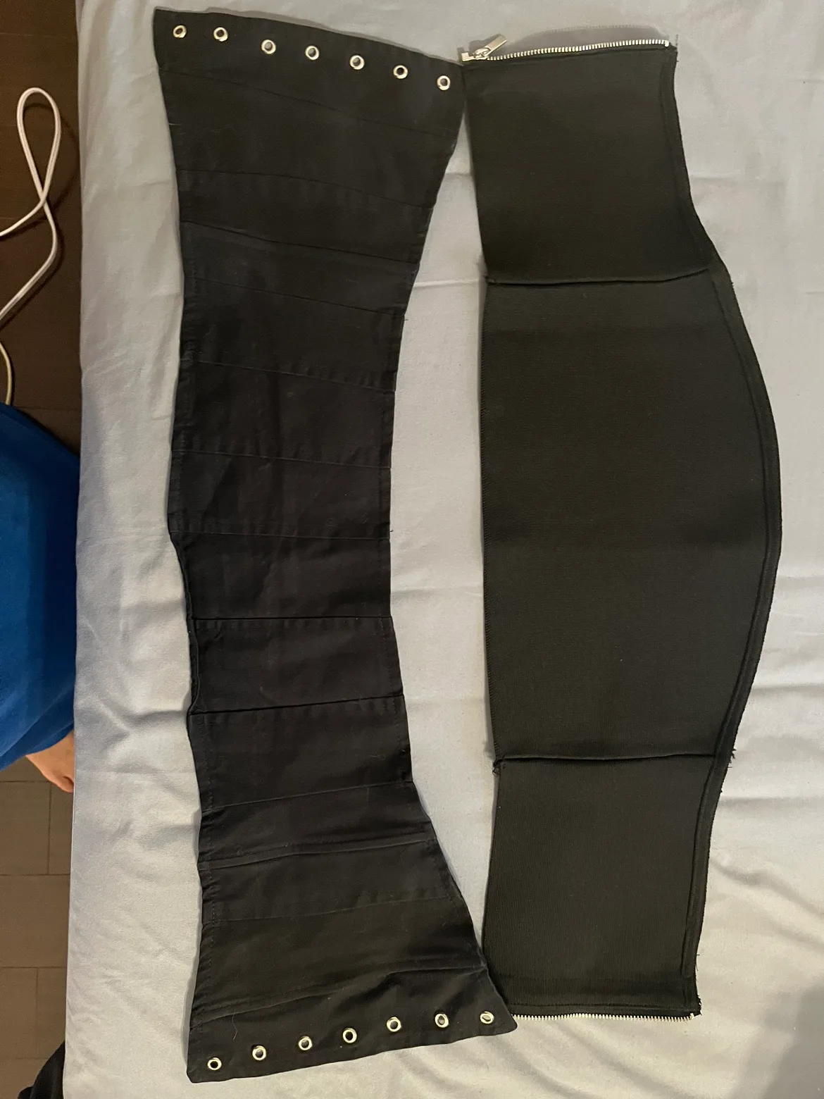 Black Strapless Corset and Top Set image indicator(4)