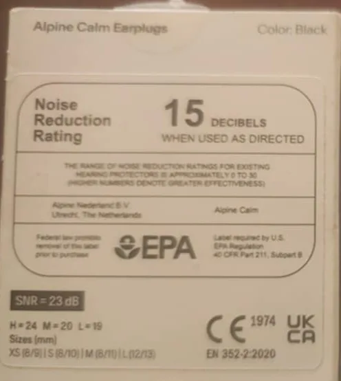 Alpine Calm Earplugs 🥕 image indicator(3)