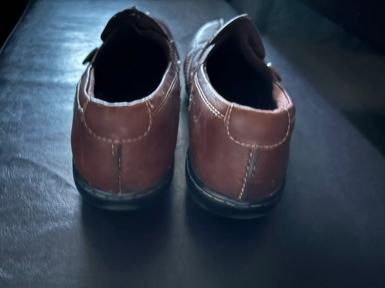 Brown Leather Clarks Shoes image indicator(3)