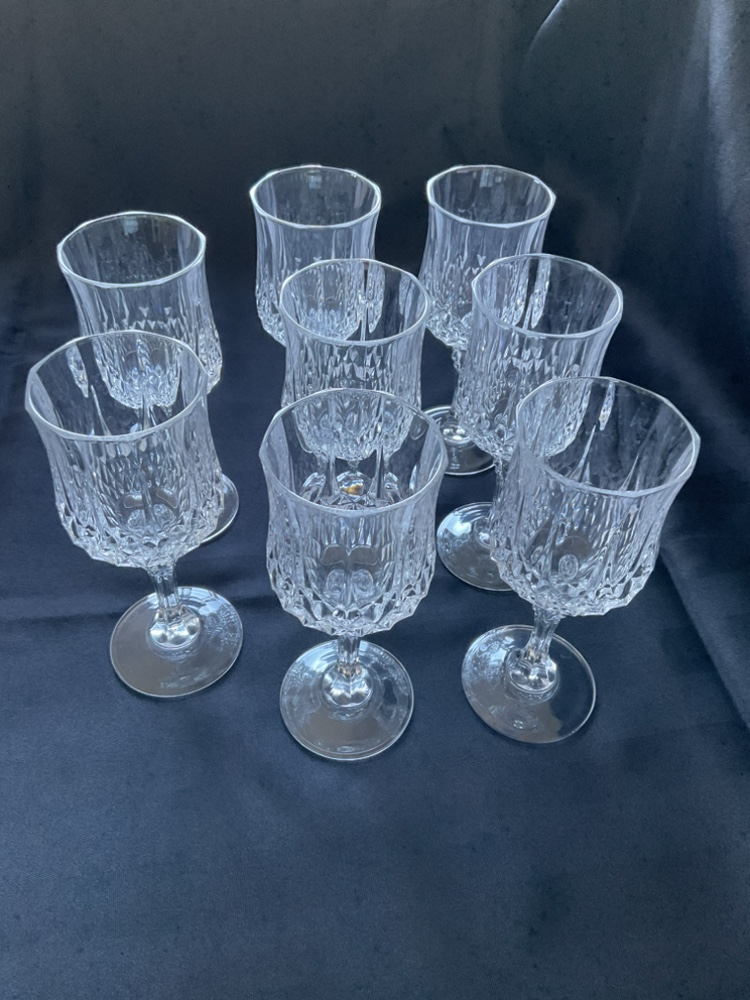 Vintage D'Arques Longchamp Crystal Glasses Sets - photo 3
