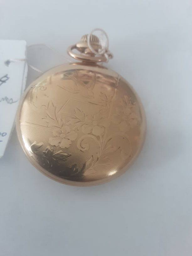 Admiral 14K Gold Filled Pocket Watch - photo 2