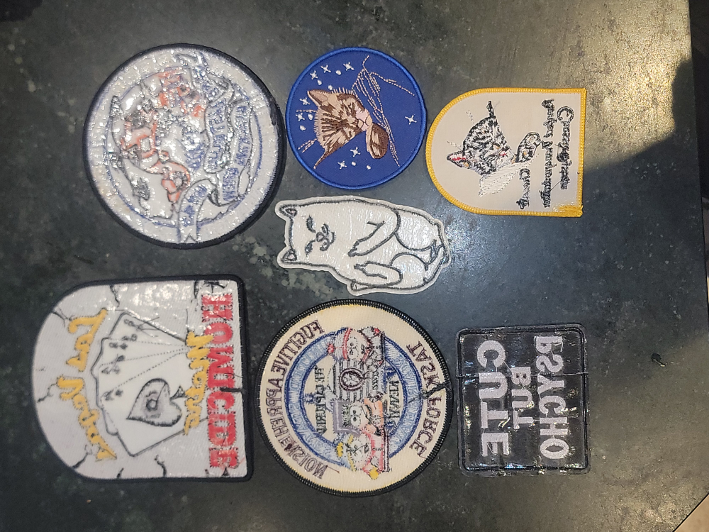 Ai says: Iron-on Patches - photo 3