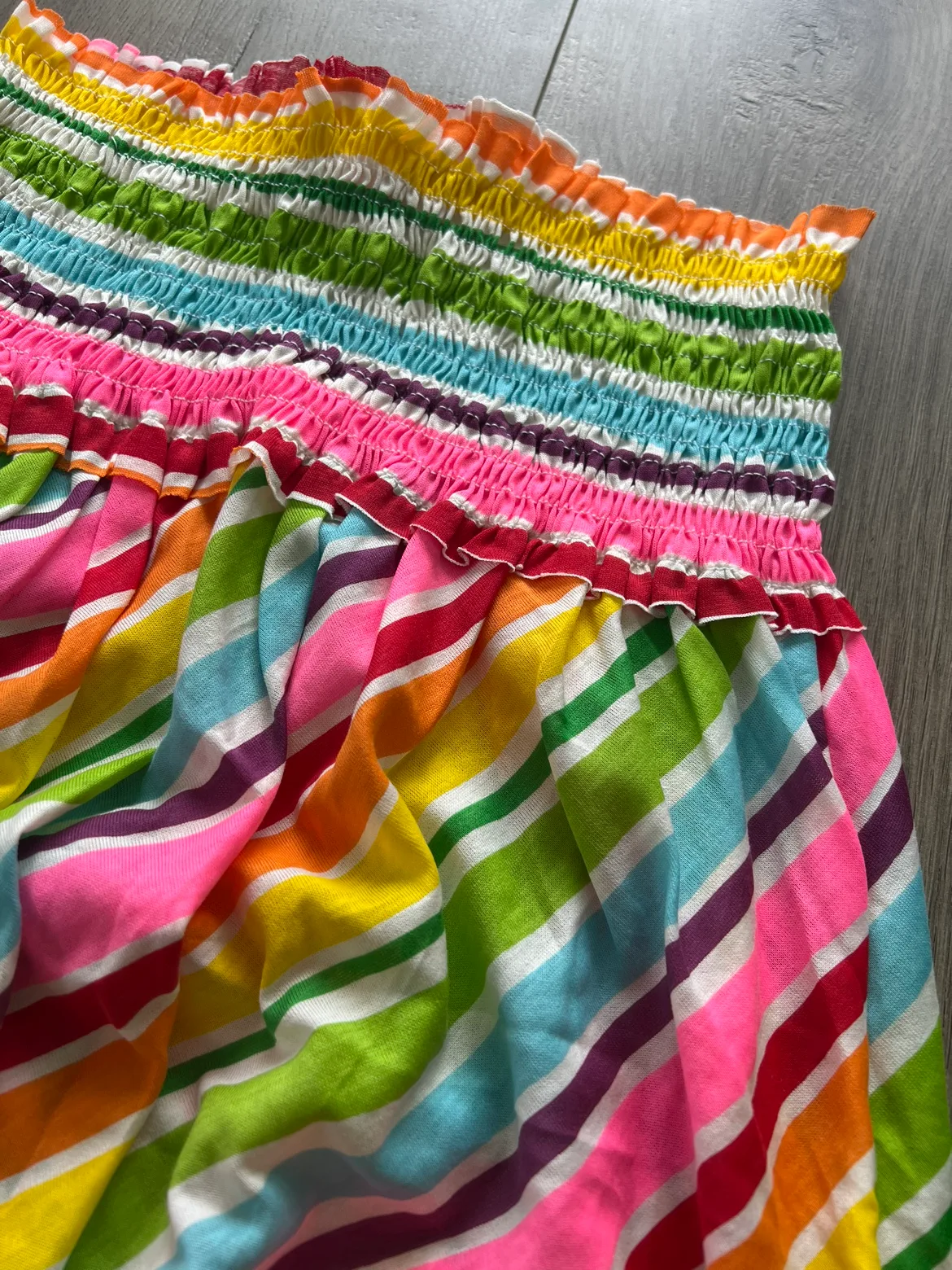 Agatha Ruiz de la Prada Rainbow Striped Maternity Top image indicator(2)