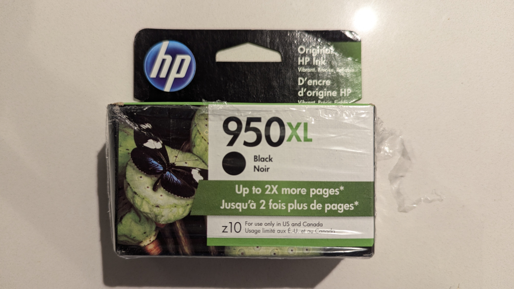 HP 950XL Black Ink Cartridge - photo 2