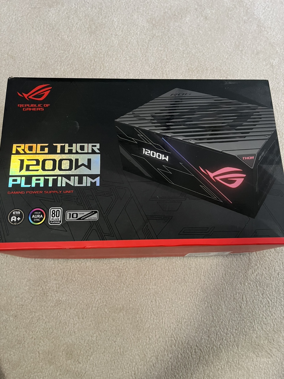 ROG Thor 1200W Platinum PSU