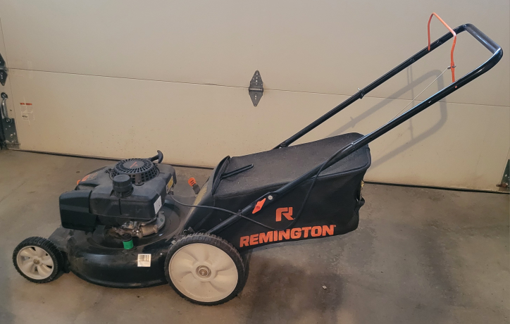 Remington -  21" - 159cc Lawn Mower with Rear Bag & Mulch.