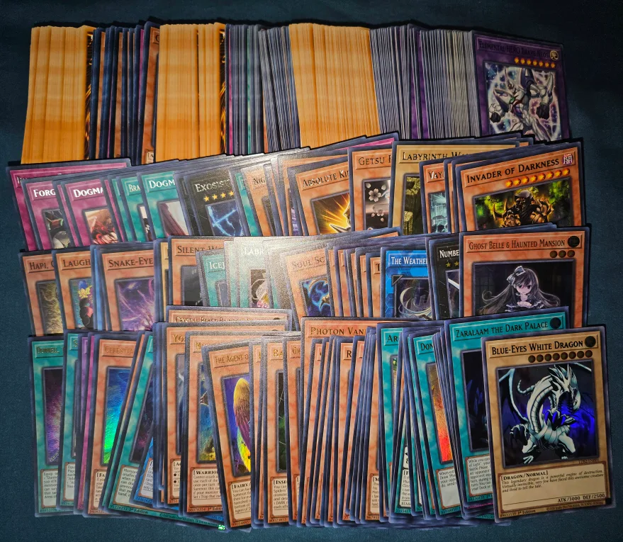YUGIOH LOT#1- 420 CARDS FOR $20, OR LOT 1, 2 AND 3 FOR $40 thumbnail