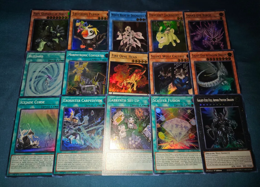 YUGIOH LOT#1- 420 CARDS FOR $20, OR LOT 1, 2 AND 3 FOR $40 image indicator(6)