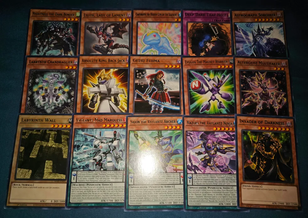YUGIOH LOT#1- 420 CARDS FOR $20, OR LOT 1, 2 AND 3 FOR $40 image indicator(9)