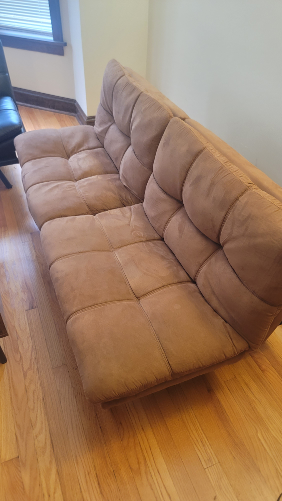 Brown Futon Couch