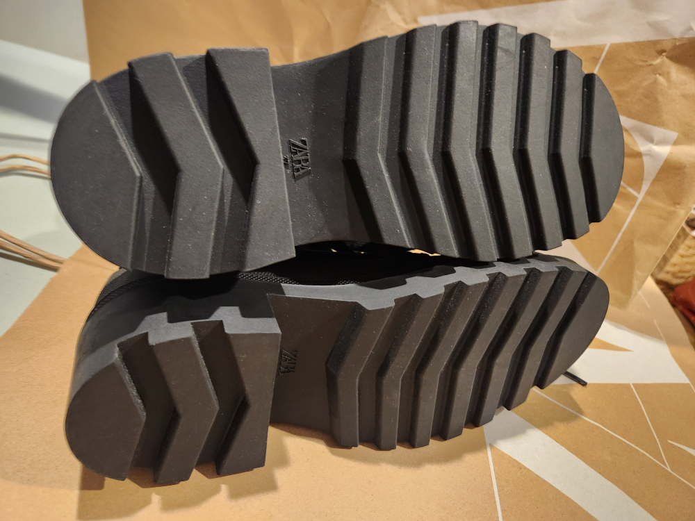 Zara Black Zippered Ankle Boots (37) - photo 5