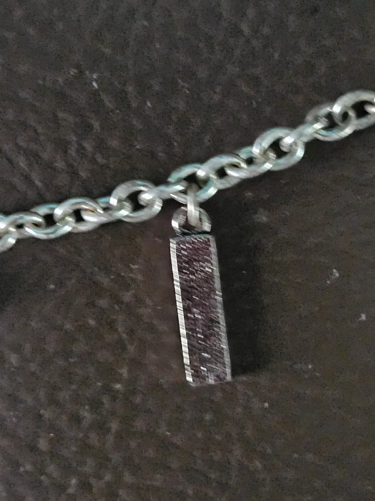 silver tone charm bracelet image indicator(4)