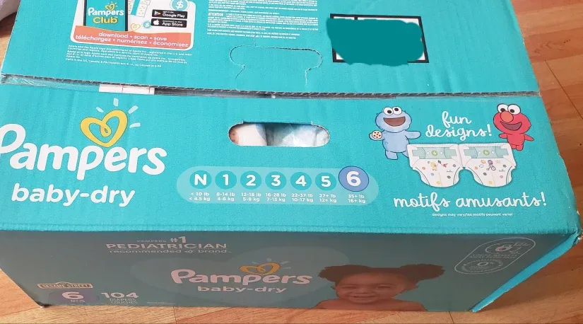 Pampers Baby-Dry Diapers Size 6 thumbnail