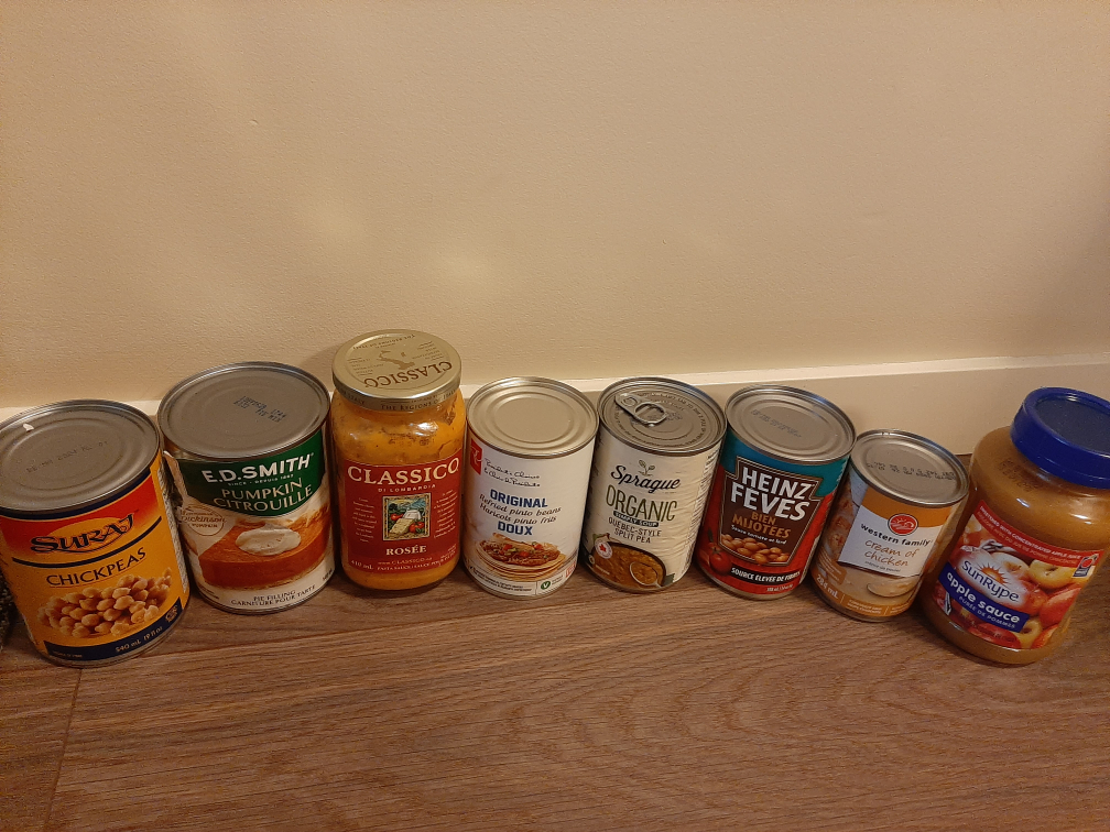 Canned Goods and Sauce