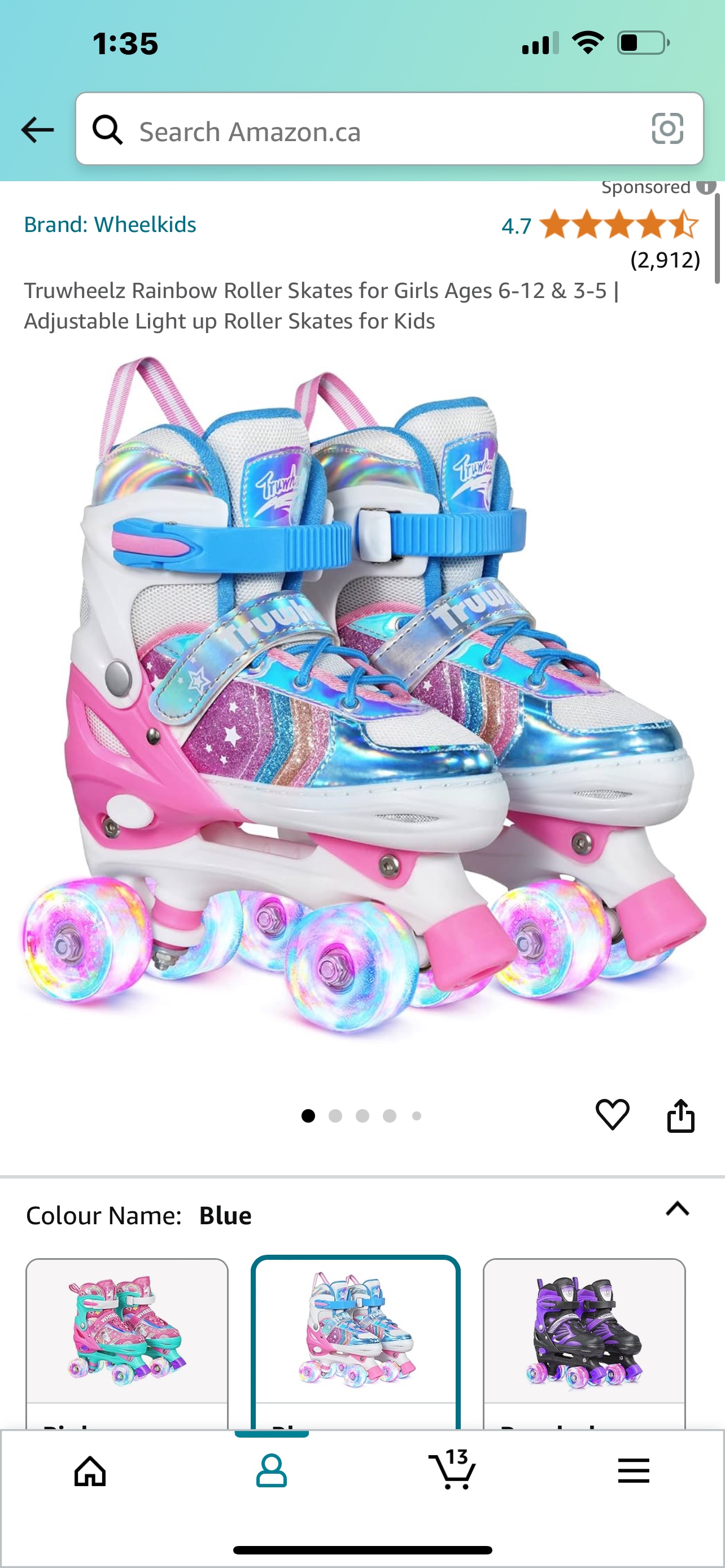 Light Up Roller Skates