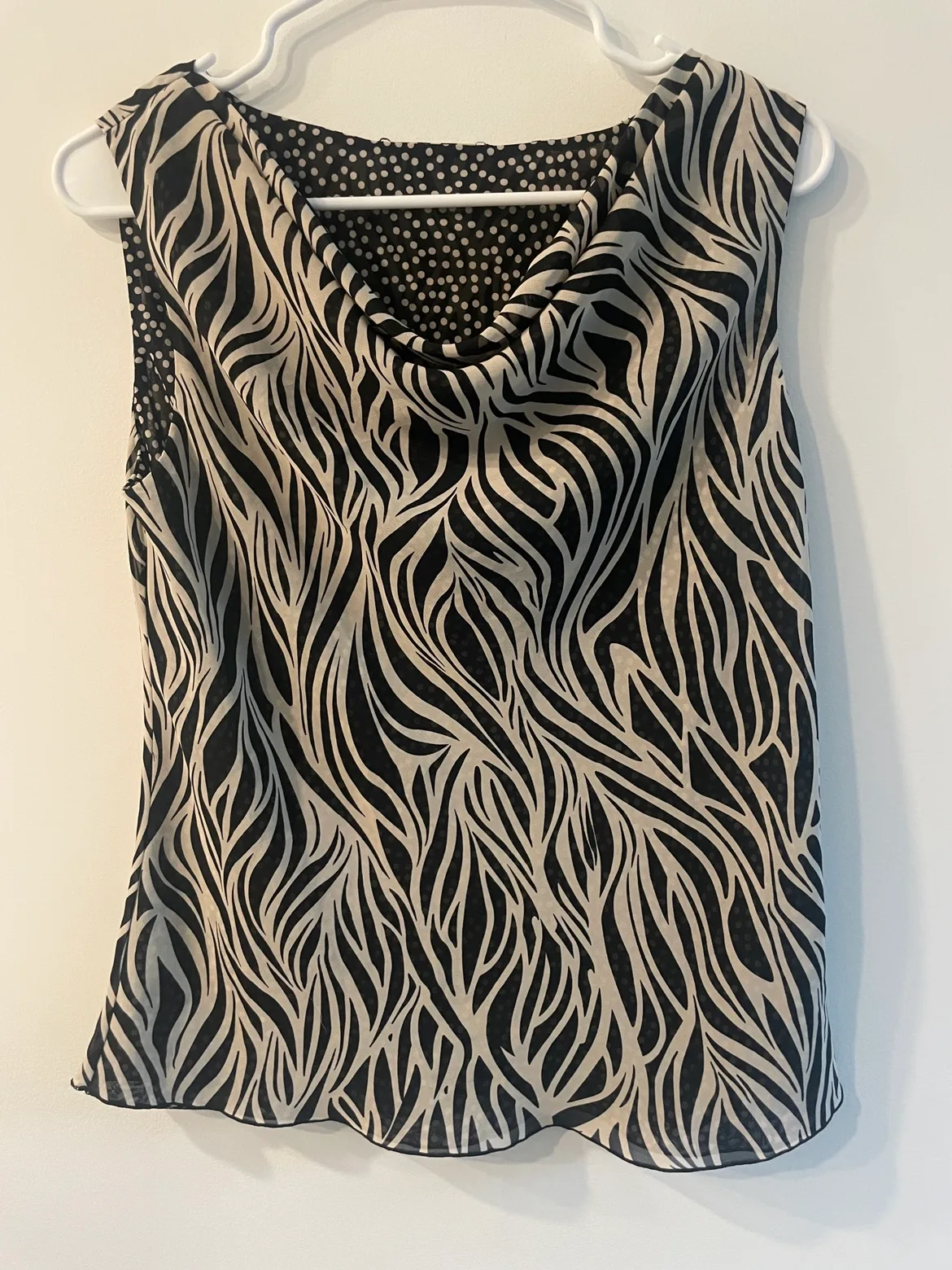 Two Tops: Floral and Zebra Print thumbnail