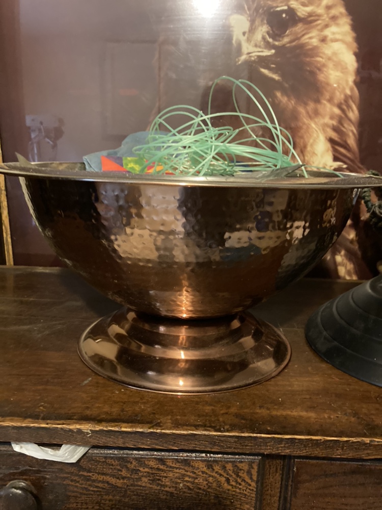 Copper Serving Bowl