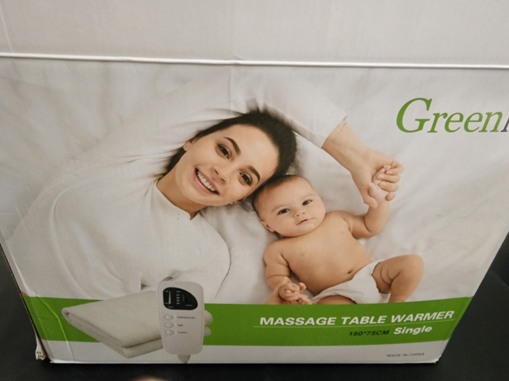 Greenlife Fleece Massage Table warmer