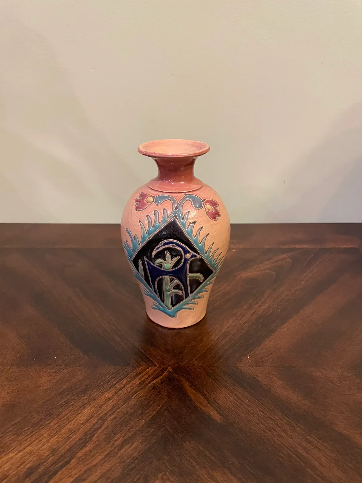 Hand Painted Ceramic Vase thumbnail