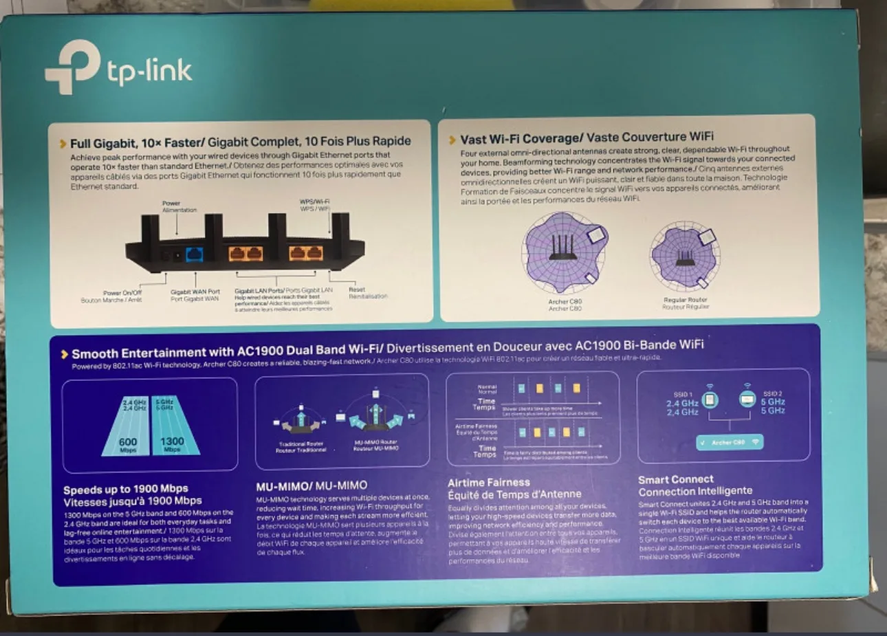 TP-Link AC1900 Wi-Fi Router/Extender image indicator(2)